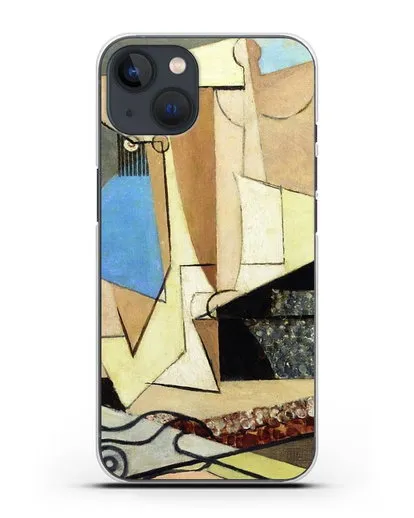 Чехол Фигуры и якорь (Маркусси Луи) силиконовый для iPhone 13 Mini