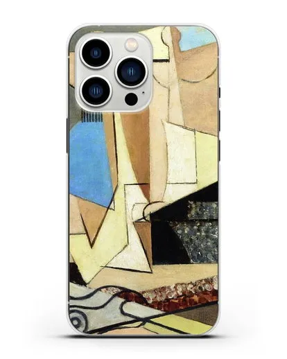 Чехол Фигуры и якорь (Маркусси Луи) силиконовый для iPhone 13 Pro