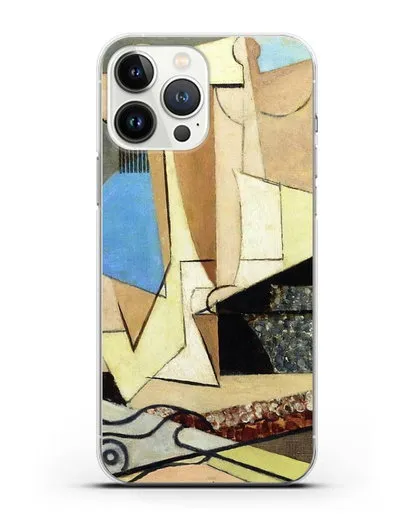 Чехол Фигуры и якорь (Маркусси Луи) силиконовый для iPhone 13 Pro Max