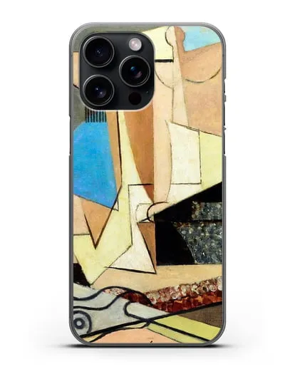 Чехол Фигуры и якорь (Маркусси Луи) силиконовый для iPhone 15 Pro Max