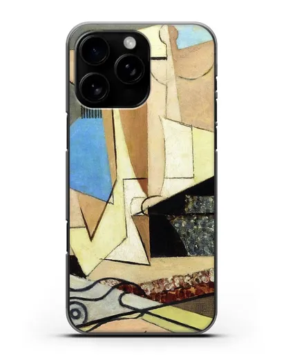 Чехол Фигуры и якорь (Маркусси Луи) силиконовый для iPhone 16 Pro Max