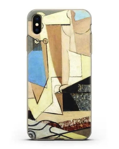 Чехол Фигуры и якорь (Маркусси Луи) силиконовый для iPhone XS Max