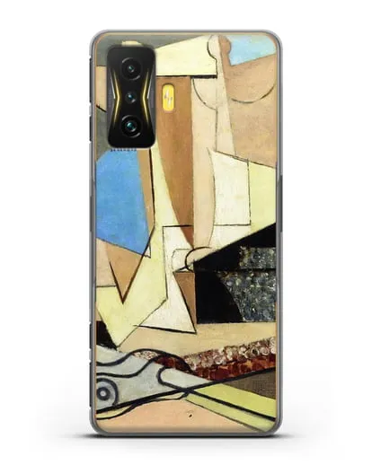 Чехол Фигуры и якорь (Маркусси Луи) силиконовый для Xiaomi Poco F4 GT