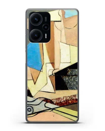 Чехол Фигуры и якорь (Маркусси Луи) силиконовый для Xiaomi Poco F5