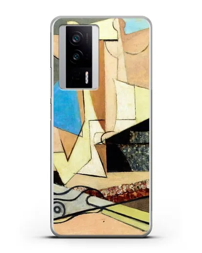 Чехол Фигуры и якорь (Маркусси Луи) силиконовый для Xiaomi Poco F5 Pro