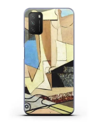 Чехол Фигуры и якорь (Маркусси Луи) силиконовый для Xiaomi Poco M3