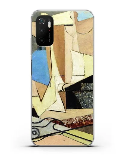 Чехол Фигуры и якорь (Маркусси Луи) силиконовый для Xiaomi Poco M3 Pro