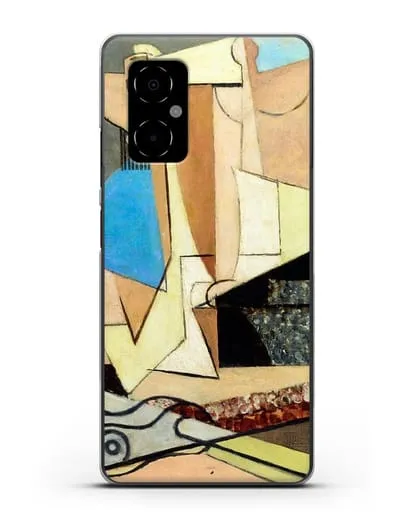 Чехол Фигуры и якорь (Маркусси Луи) силиконовый для Xiaomi Poco M4 5G