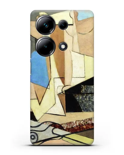 Чехол Фигуры и якорь (Маркусси Луи) силиконовый для Xiaomi Poco M6 Pro