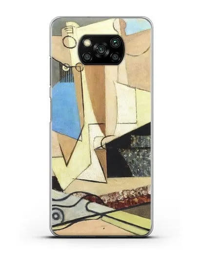 Чехол Фигуры и якорь (Маркусси Луи) силиконовый для Xiaomi Poco X3