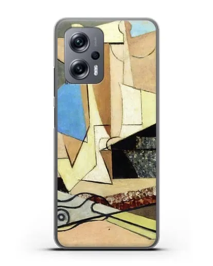 Чехол Фигуры и якорь (Маркусси Луи) силиконовый для Xiaomi Poco X4 GT