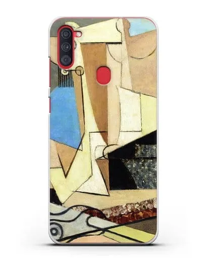 Чехол Фигуры и якорь (Маркусси Луи) силиконовый для Samsung Galaxy A11 [SM-A115F]