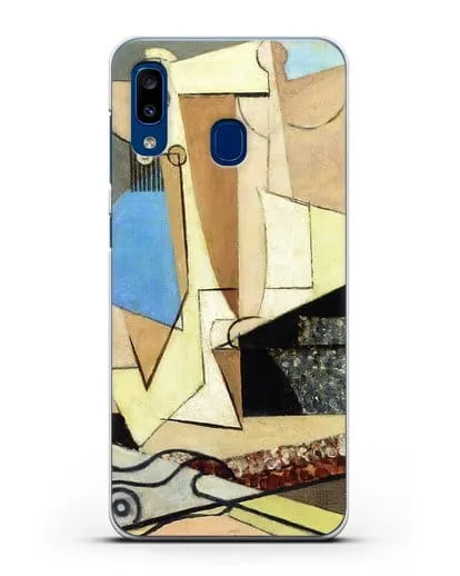 Чехол Фигуры и якорь (Маркусси Луи) силиконовый для Samsung Galaxy A20 [SM-A205FN]