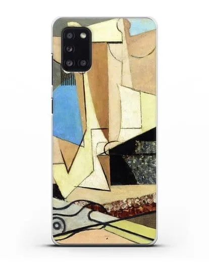 Чехол Фигуры и якорь (Маркусси Луи) силиконовый для Samsung Galaxy A31 [SM-A315F]