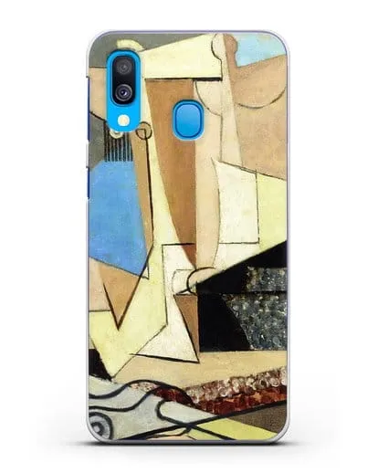 Чехол Фигуры и якорь (Маркусси Луи) силиконовый для Samsung Galaxy A40 [SM-A405F]