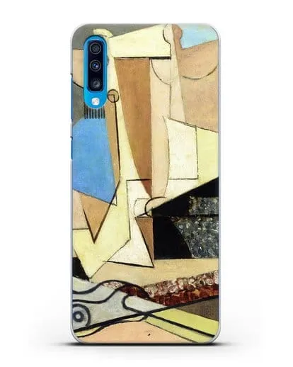 Чехол Фигуры и якорь (Маркусси Луи) силиконовый для Samsung Galaxy A70 [SM-A705F]