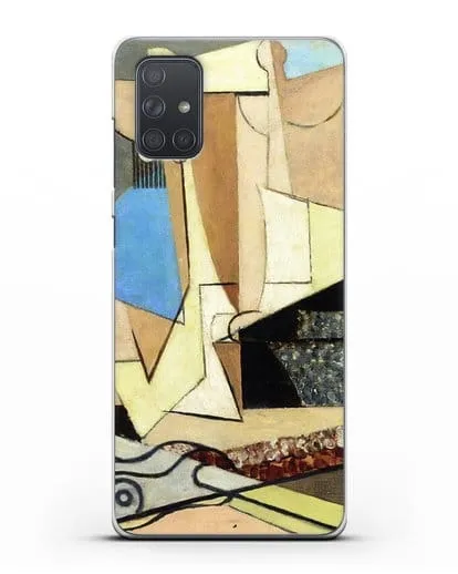 Чехол Фигуры и якорь (Маркусси Луи) силиконовый для Samsung Galaxy A71 [SM-A715F]