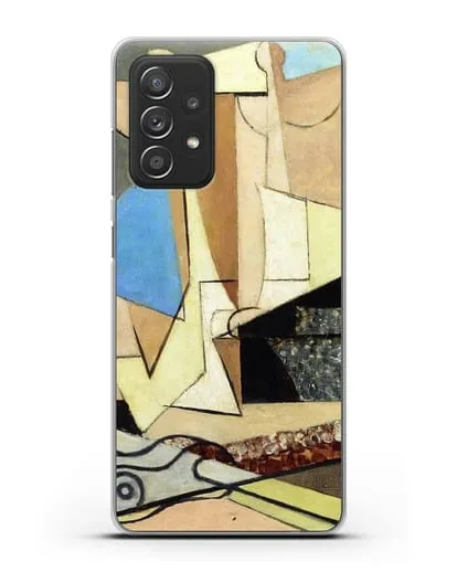 Чехол Фигуры и якорь (Маркусси Луи) силиконовый для Samsung Galaxy A53