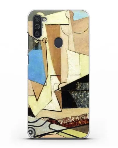 Чехол Фигуры и якорь (Маркусси Луи) силиконовый для Samsung Galaxy M11 [SM-M115F]