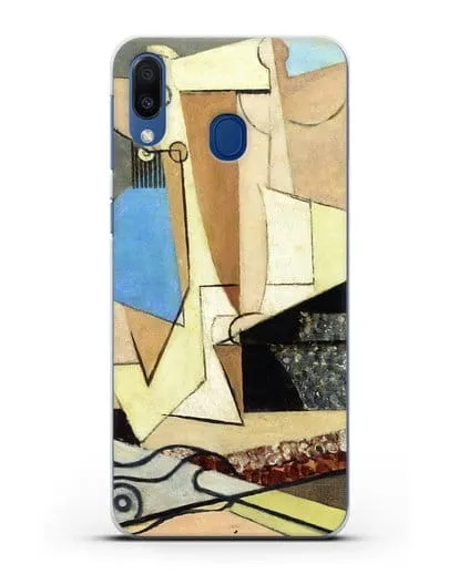 Чехол Фигуры и якорь (Маркусси Луи) силиконовый для Samsung Galaxy M20 [SM-M205F]