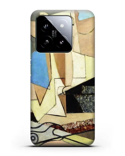 Чехол Фигуры и якорь (Маркусси Луи) силиконовый для Xiaomi 14