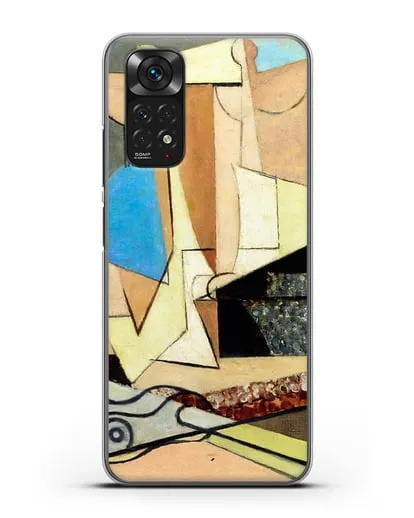 Чехол Фигуры и якорь (Маркусси Луи) силиконовый для Xiaomi Redmi Note 11S