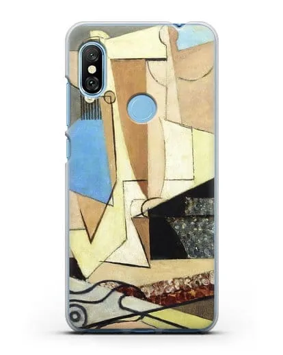 Чехол Фигуры и якорь (Маркусси Луи) силиконовый для Xiaomi Redmi Note 6 Pro