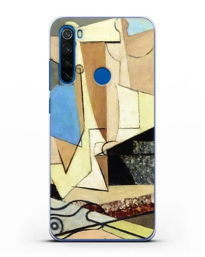 Чехол Фигуры и якорь (Маркусси Луи) силиконовый для Xiaomi Redmi Note 8