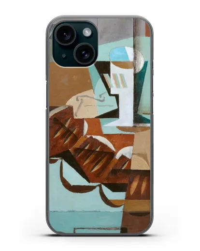 Чехол Дождь (Маркусси Луи) силиконовый для iPhone 15