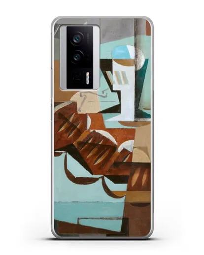 Чехол Дождь (Маркусси Луи) силиконовый для Xiaomi Poco F5 Pro