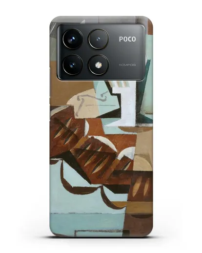 Чехол Дождь (Маркусси Луи) силиконовый для Xiaomi Poco F6 Pro