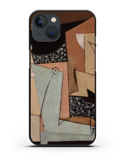 Чехол Фигуры на пляже (Маркусси Луи) силиконовый для iPhone 13 Mini