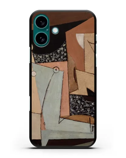 Чехол Фигуры на пляже (Маркусси Луи) силиконовый для iPhone 16 Plus