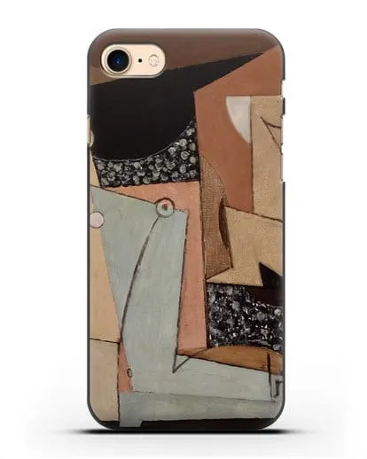 Чехол Фигуры на пляже (Маркусси Луи) силиконовый для iPhone 8