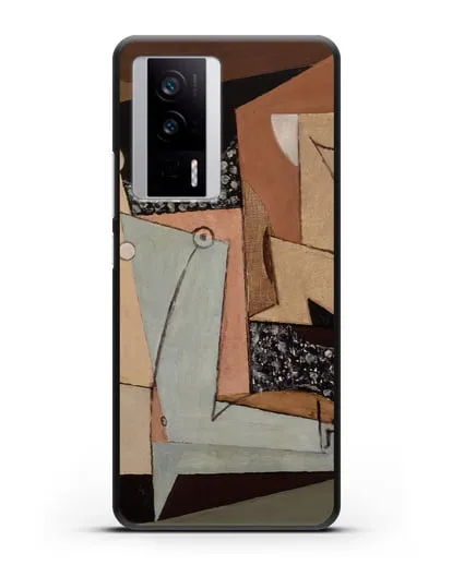 Чехол Фигуры на пляже (Маркусси Луи) силиконовый для Xiaomi Poco F5 Pro