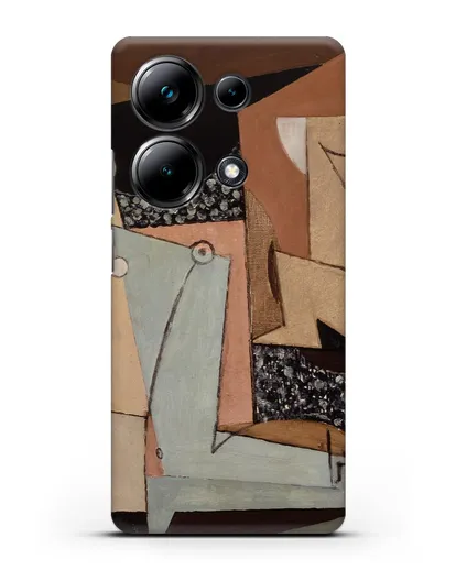 Чехол Фигуры на пляже (Маркусси Луи) силиконовый для Xiaomi Poco M6 Pro