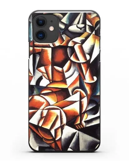 Чехол Воздух, человек, космос (Попова Любовь) силиконовый для iPhone 11