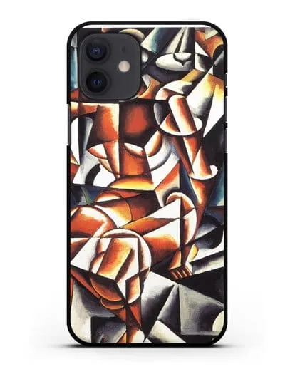 Чехол Воздух, человек, космос (Попова Любовь) силиконовый для iPhone 12