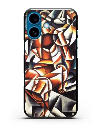 Чехол Воздух, человек, космос (Попова Любовь) силиконовый для iPhone 16