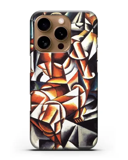 Чехол Воздух, человек, космос (Попова Любовь) силиконовый для iPhone 16 Pro