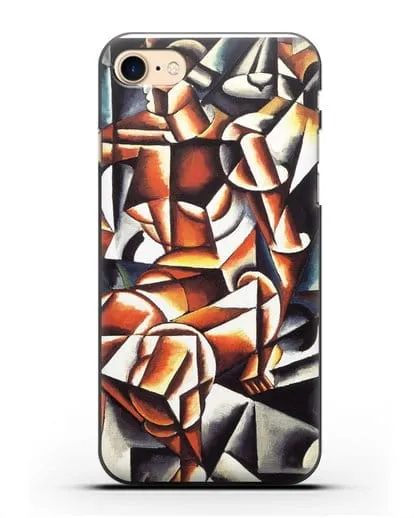 Чехол Воздух, человек, космос (Попова Любовь) силиконовый для iPhone 7