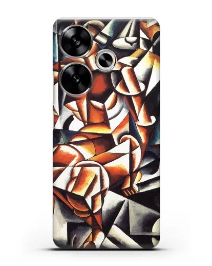 Чехол Воздух, человек, космос (Попова Любовь) силиконовый для Xiaomi Poco F6