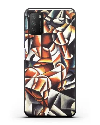 Чехол Воздух, человек, космос (Попова Любовь) силиконовый для Xiaomi Poco M3