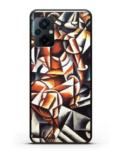 Чехол Воздух, человек, космос (Попова Любовь) силиконовый для Xiaomi Poco M5