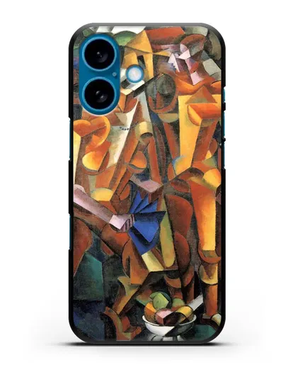 Чехол Композиция с фигурами (Попова Любовь) силиконовый для iPhone 16