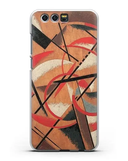 Чехол Пространственно-силовая конструкция (Попова Любовь) силиконовый для Honor 9