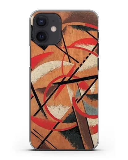 Чехол Пространственно-силовая конструкция (Попова Любовь) силиконовый для iPhone 12 mini