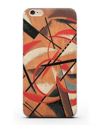 Чехол Пространственно-силовая конструкция (Попова Любовь) силиконовый для iPhone 6s Plus