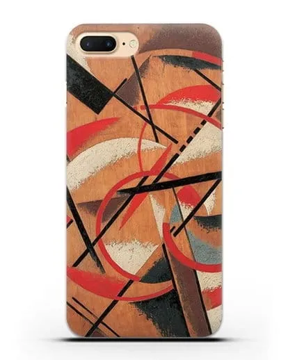 Чехол Пространственно-силовая конструкция (Попова Любовь) силиконовый для iPhone 8 Plus