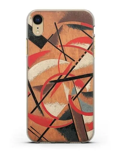 Чехол Пространственно-силовая конструкция (Попова Любовь) силиконовый для iPhone XR